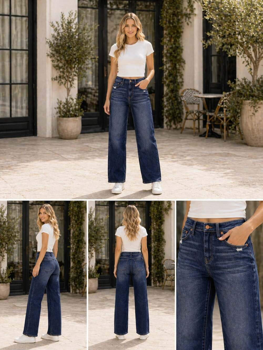 Madewell High Rise Slim Boyjean Size 28 Dark Wash Straight
